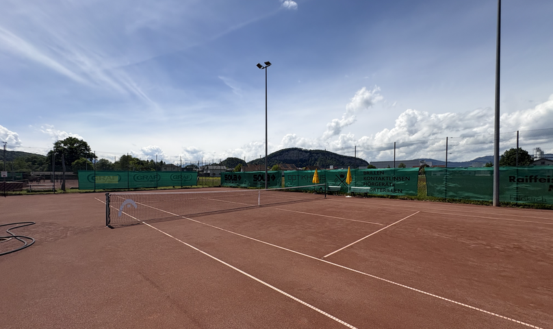 Tennisplatz Detail